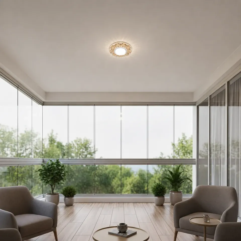 Alessandro Design Orbita spot LED rotund 5W bronz antic