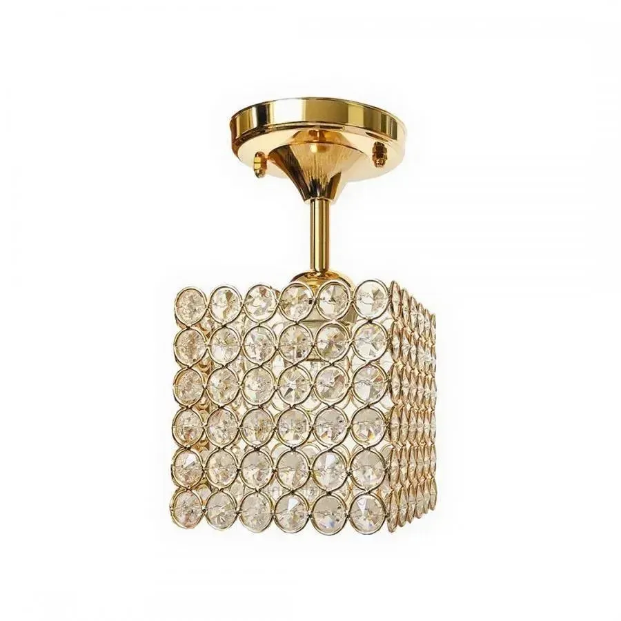 Alessandro Design Catrina lustra cristal E27 17 cm aurie