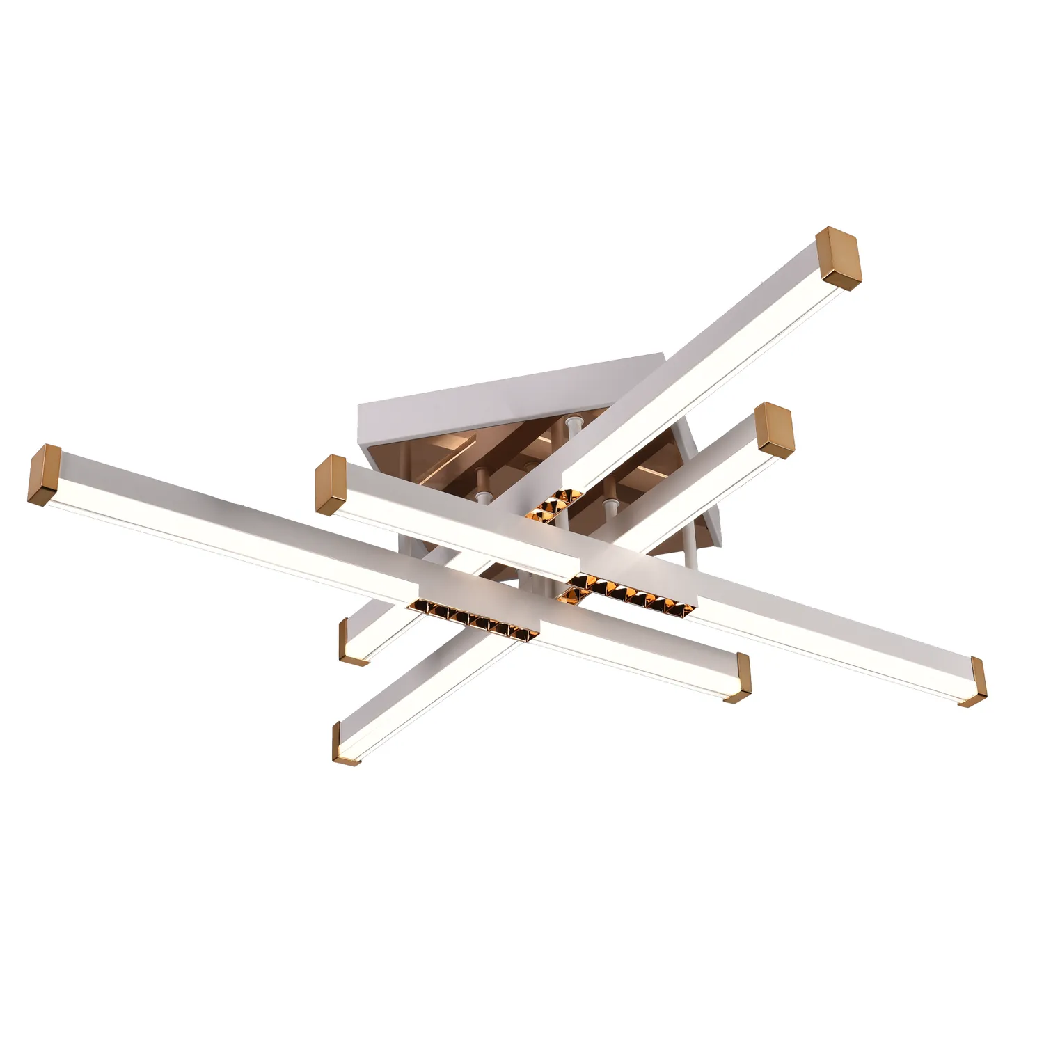 Alessandro Design AXIAL lustră LED albă 54W 4 elemente