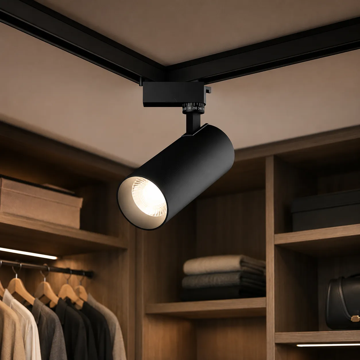 Alessandro Design proiector LED sina 19W negru 6000K 15,7x7cm