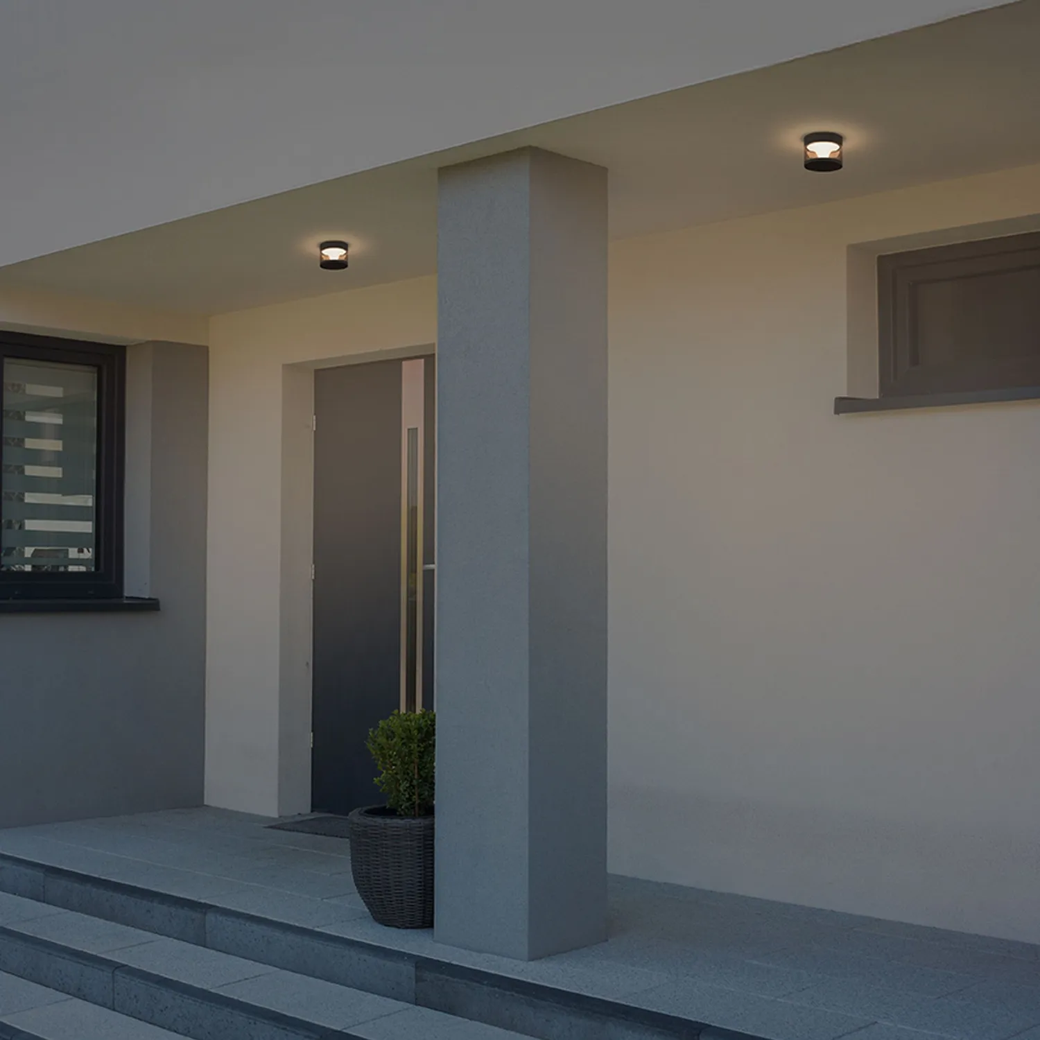 Rendl Light Studio Brenda spot LED exterior negru