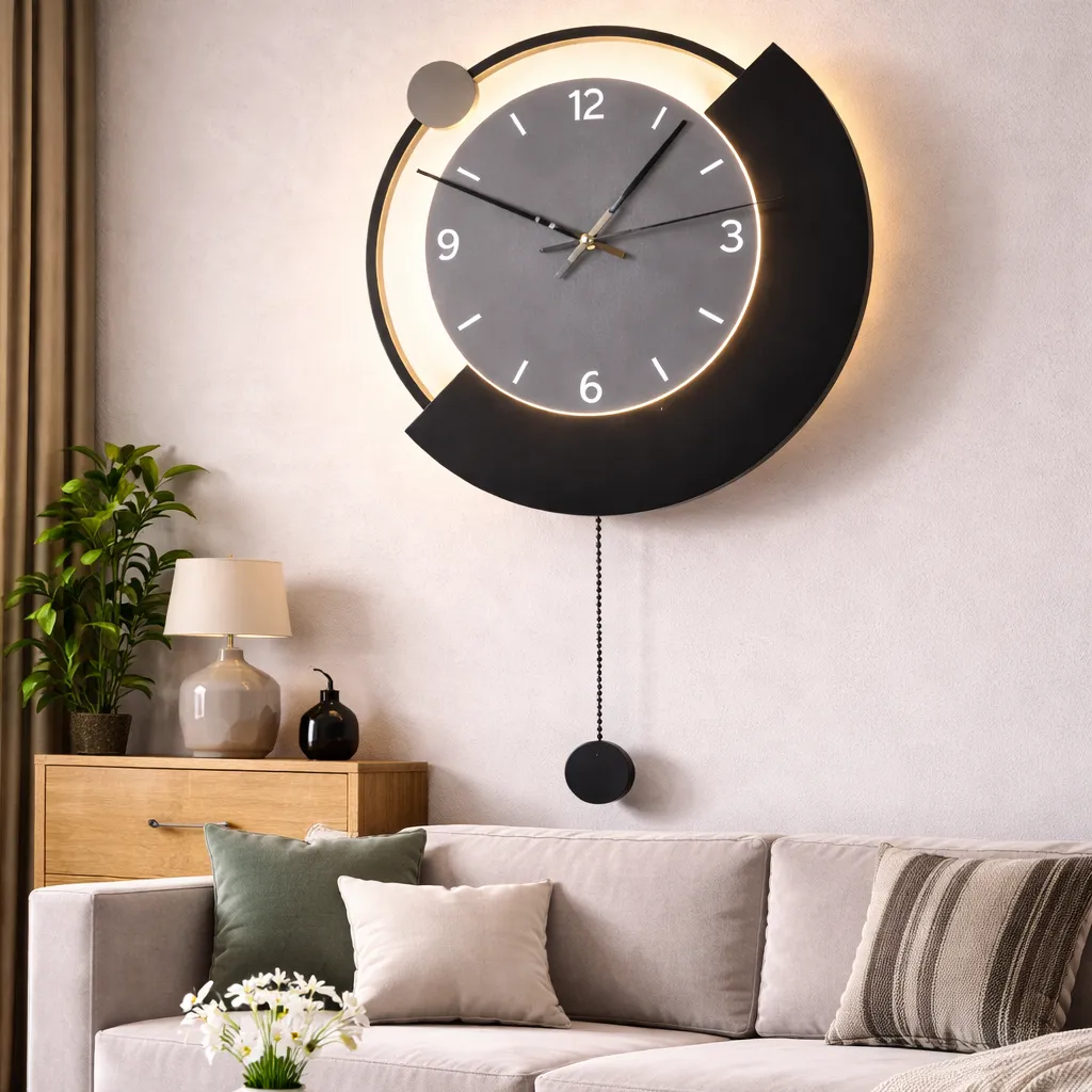 Alessandro Design ARC aplica LED 30cm neagra