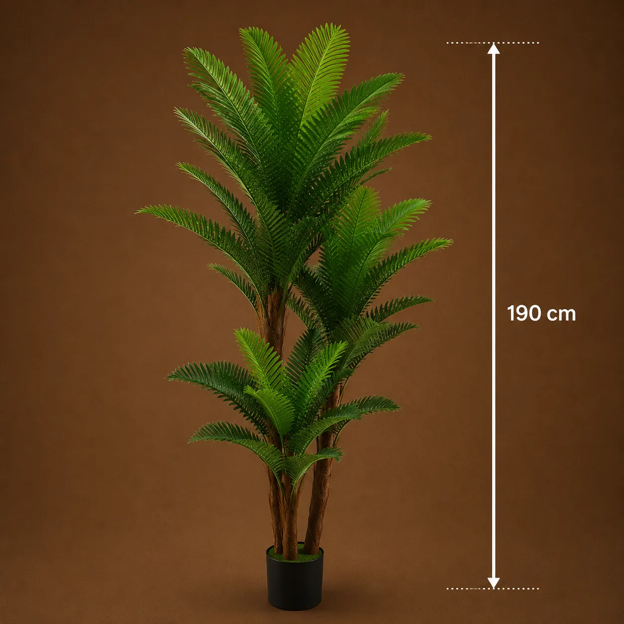 Alessandro Design palmier artificial 190 cm verde cu ghiveci