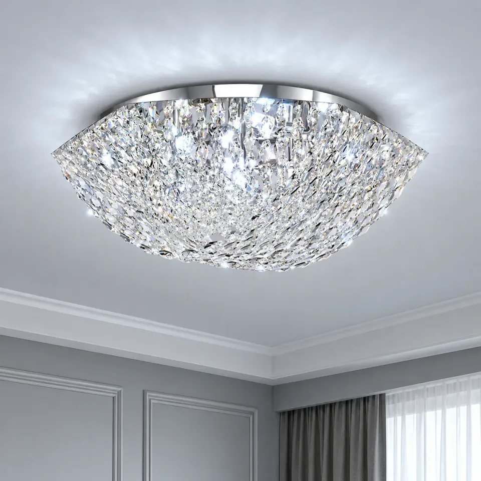 Alessandro Design QEQERTARSUAQ Nobile candelabru crom 5xE14 40cm