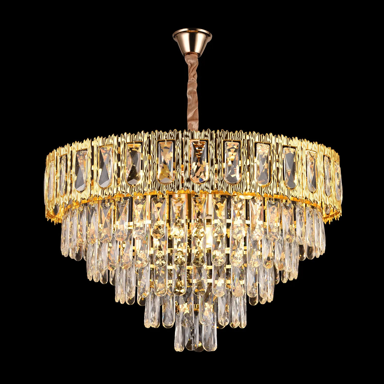 Alessandro Design Belvedere Magno candelabru auriu 60cm 8xE14