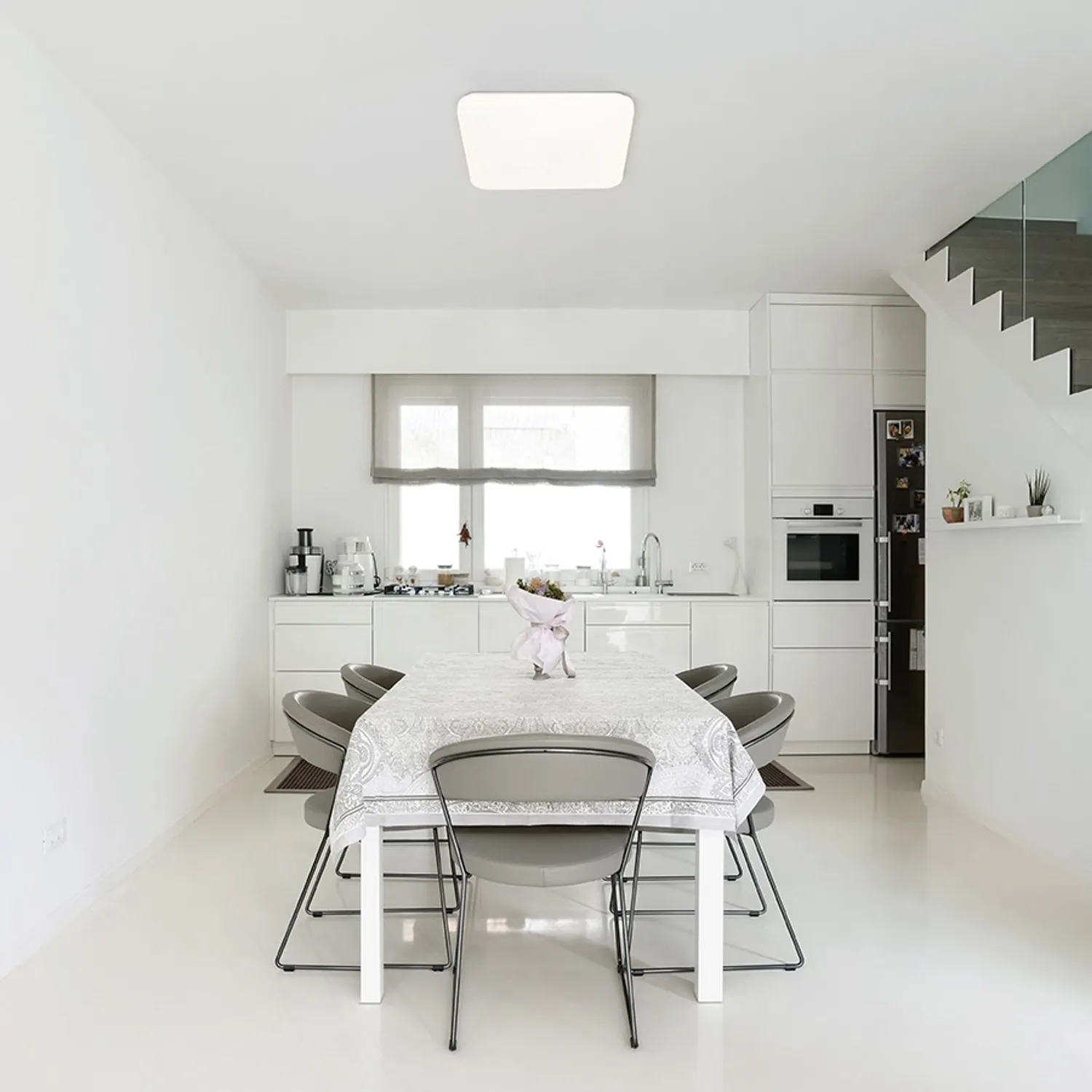 Rendl Sempre SQ 63 plafoniera LED acril mat