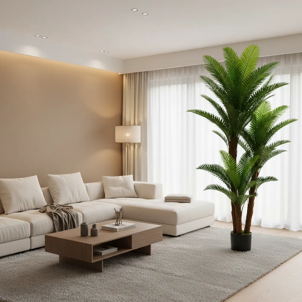 Alessandro Design palmier artificial 190 cm verde cu ghiveci