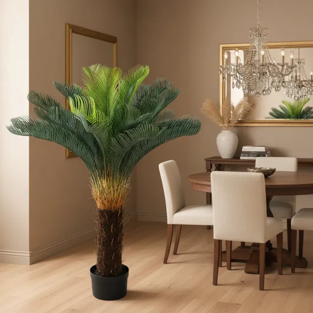 Alessandro Design palmier artificial verde 115cm 36 frunze