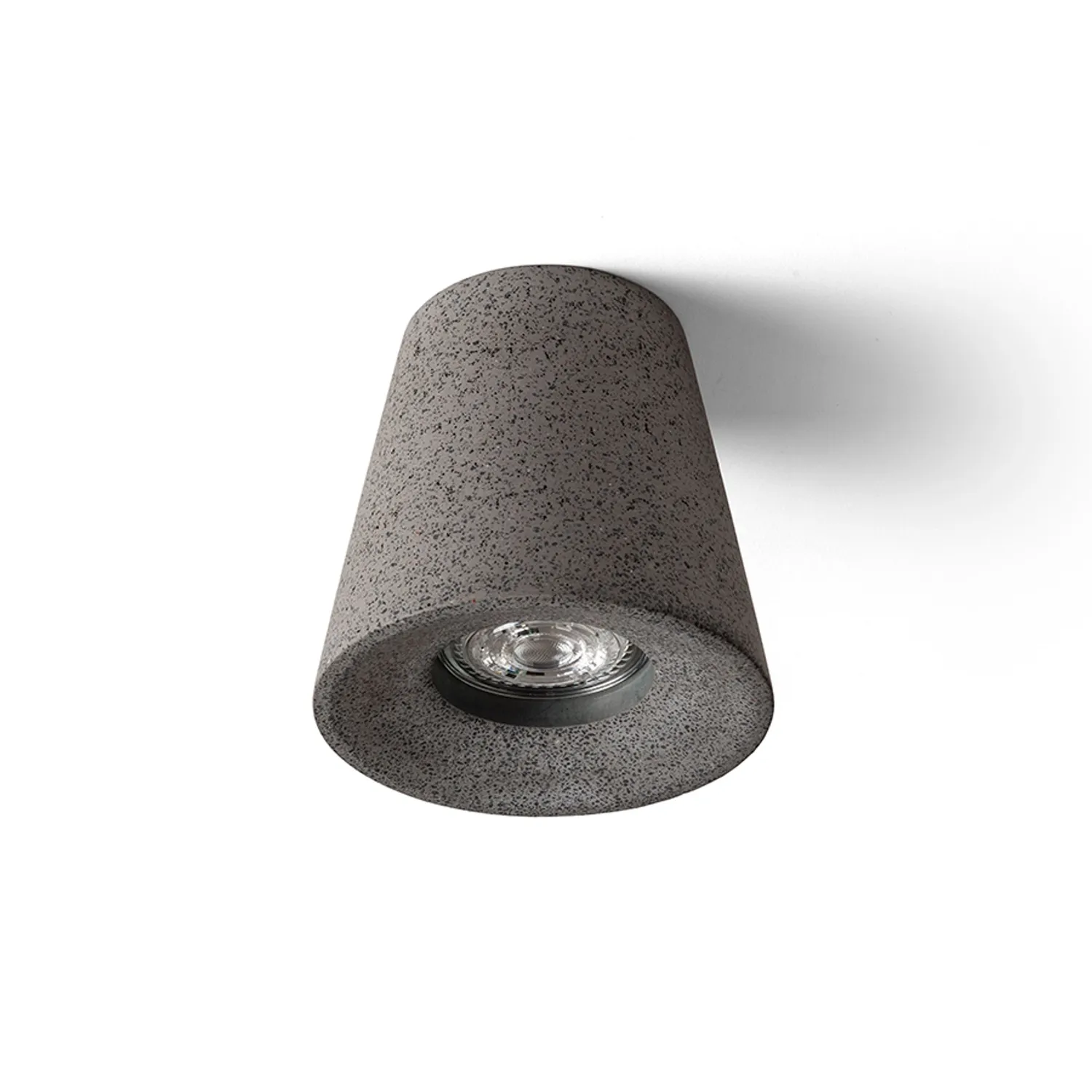 Rendl Light Studio Volca plafoniera beton granit inchis GU10