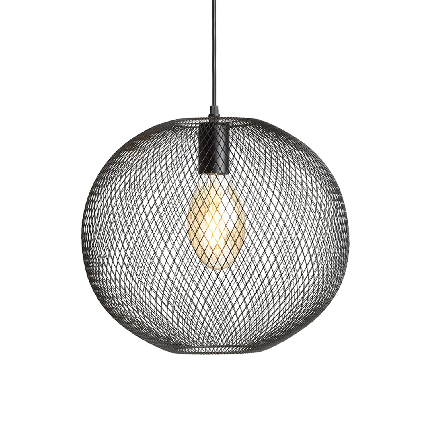 Rendl Cosir 34 pendul decorativ negru plasă E27