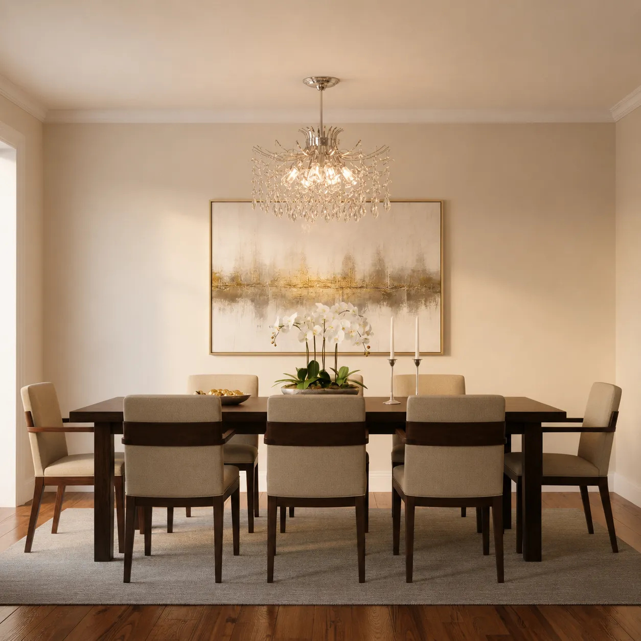 Alessandro Design PROWES Magno Candelabru Cristal Crom 10xE14