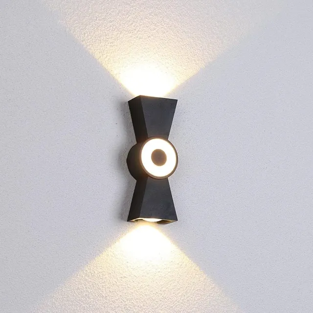 Alessandro Design AX161 aplica exterior 7W neagra metal