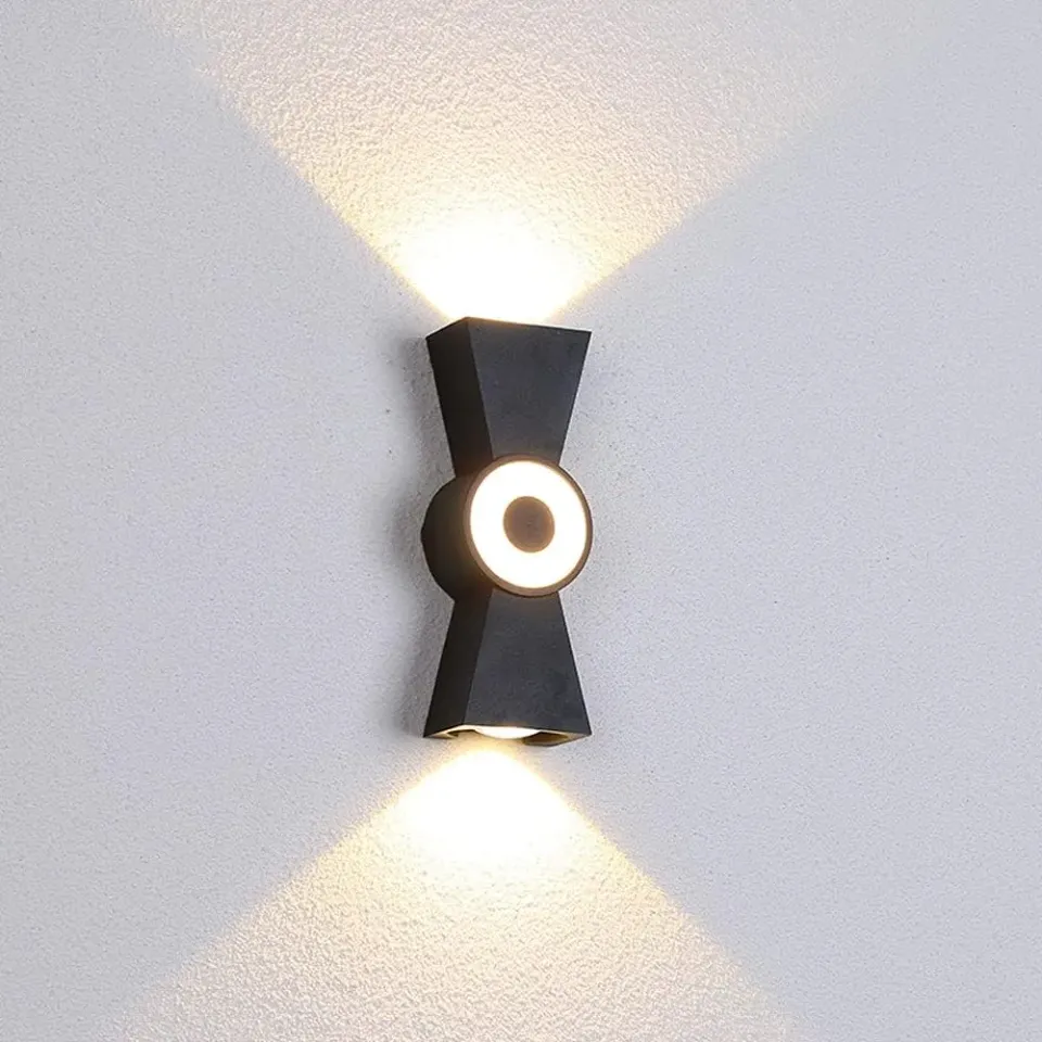 Alessandro Design AX161 aplica exterior 7W neagra metal