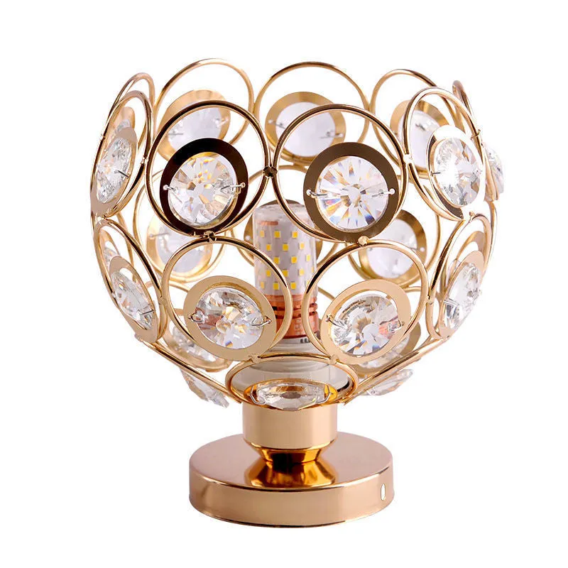 Alessandro Design Vera lustra 1xE27 aurie cristal