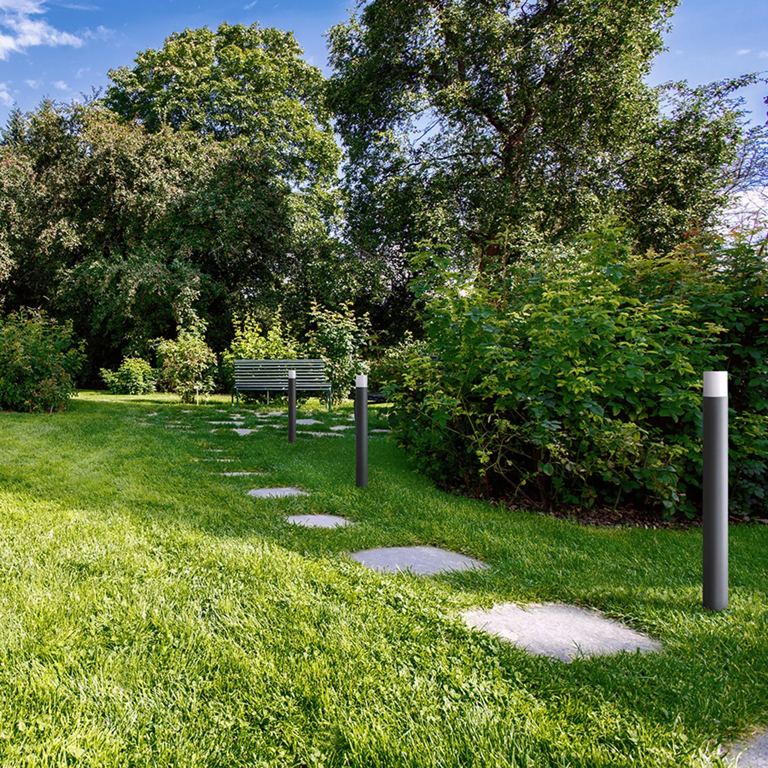 Rendl Bonnie Bollard stalp exterior antracit E27