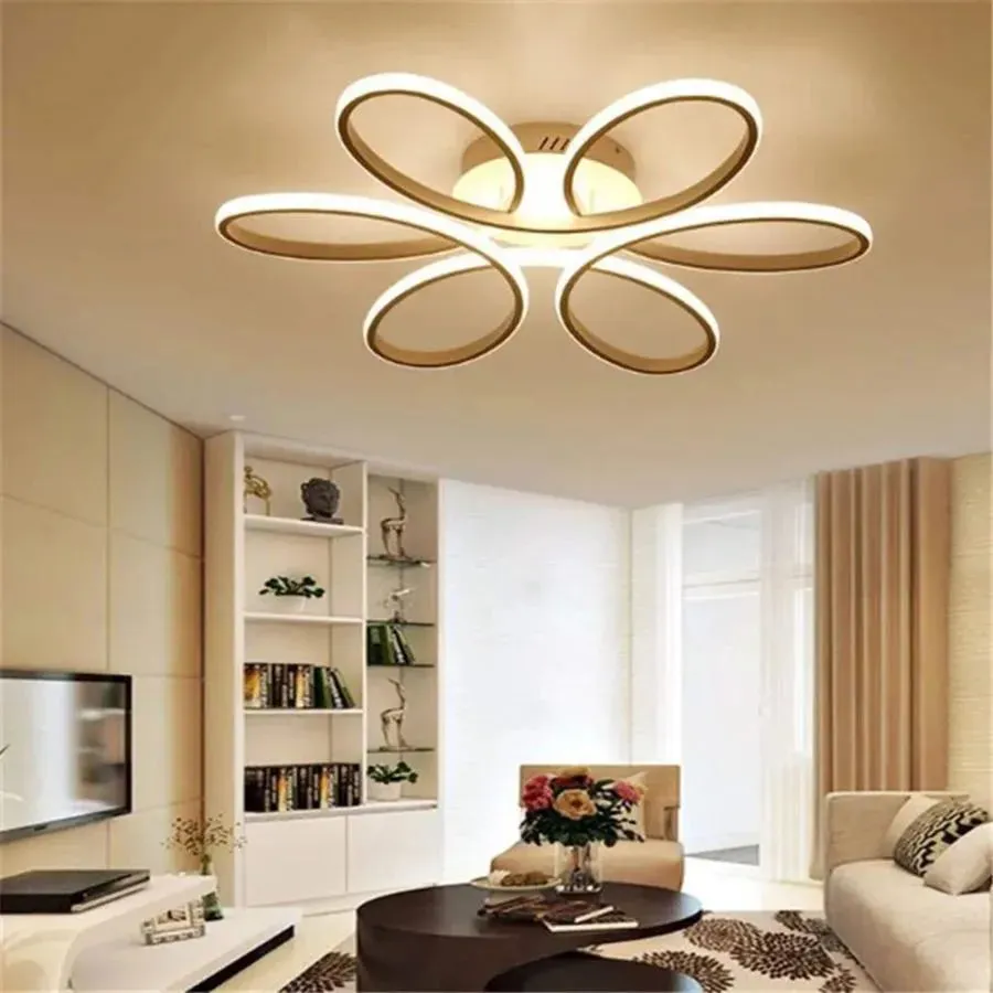 Alessandro Design Ayda lustra LED 116W alba telecomanda