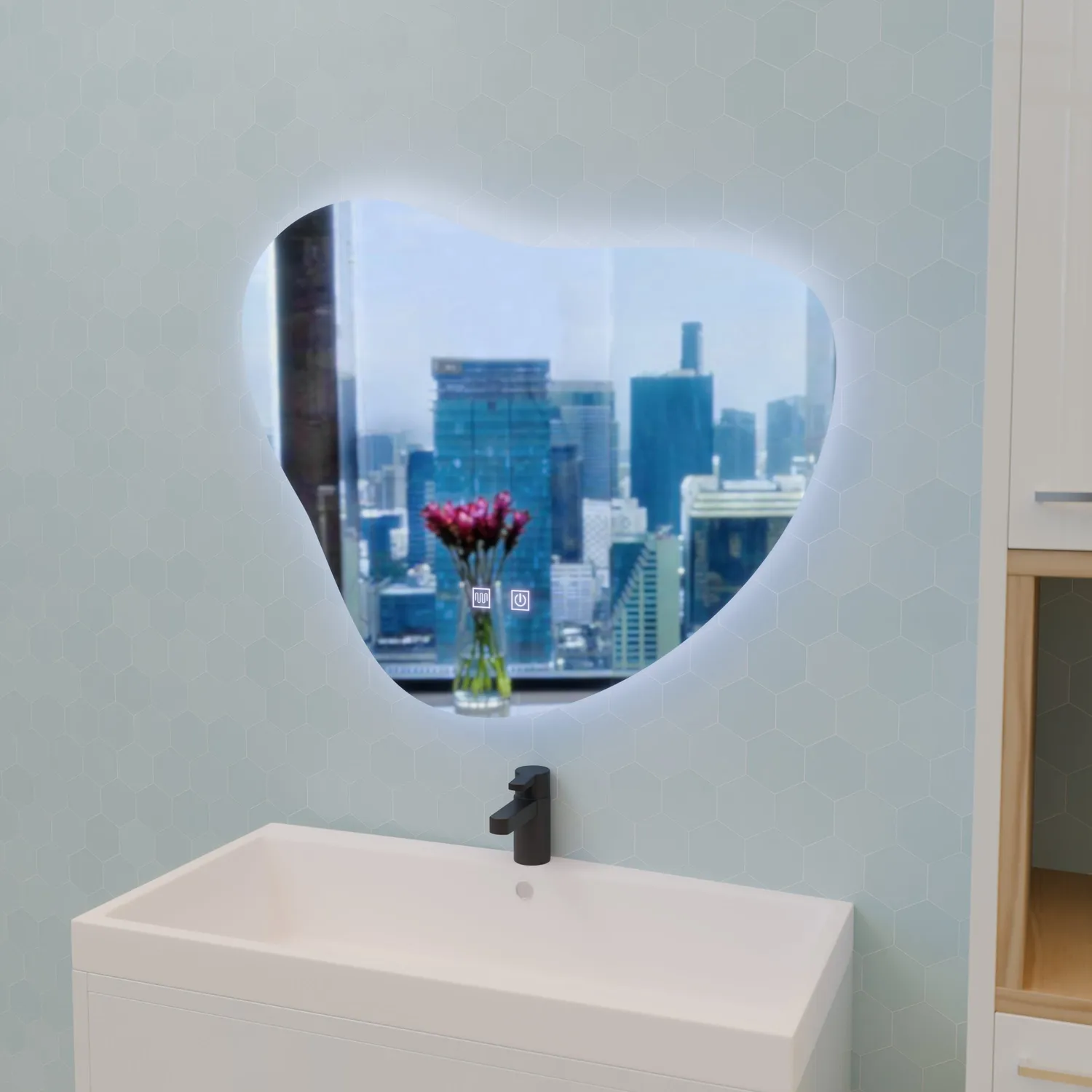 Alessandro Design Avonita E83S oglindă 87x70cm touch demist