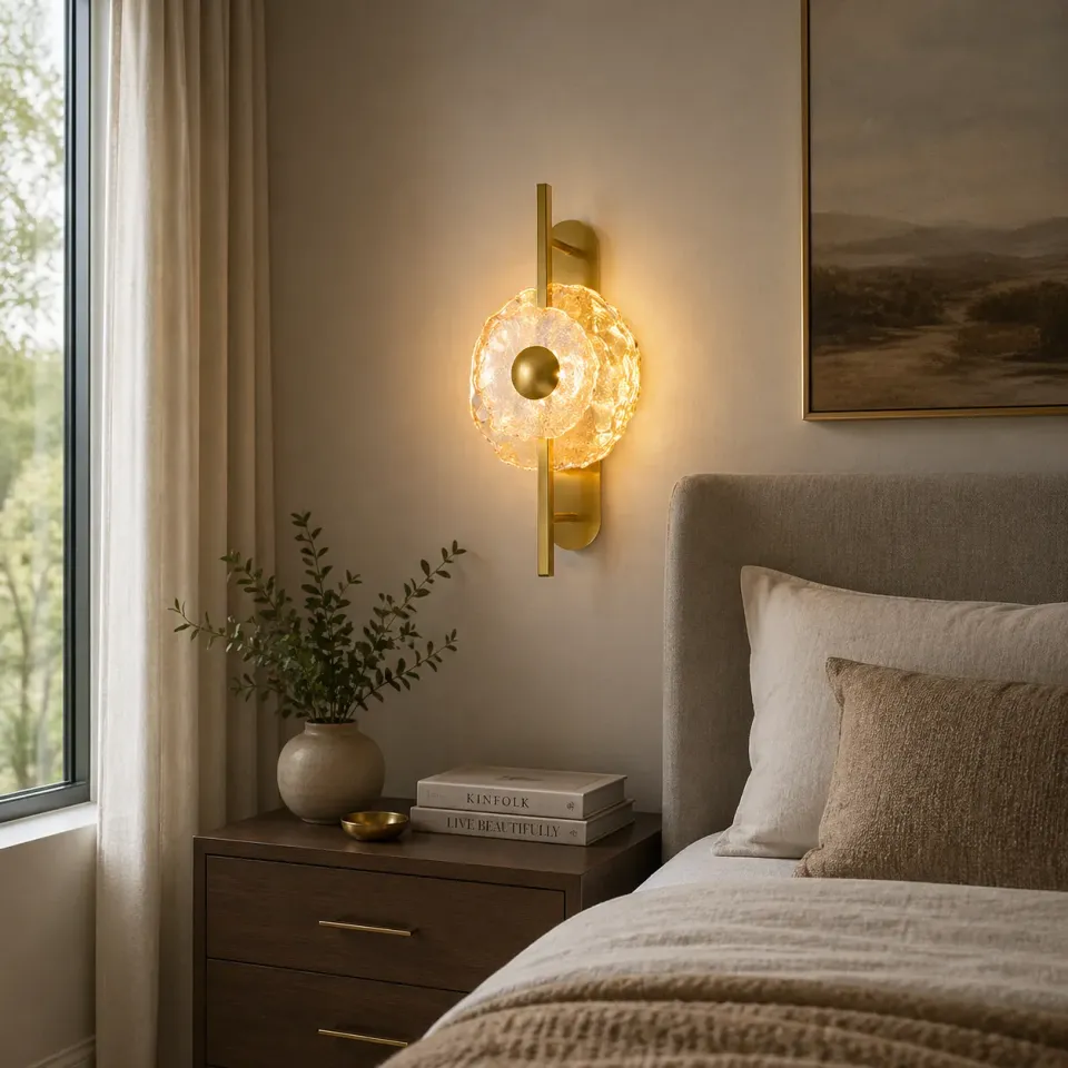 Alessandro Design Luma aplica LED aurie 3 temperaturi