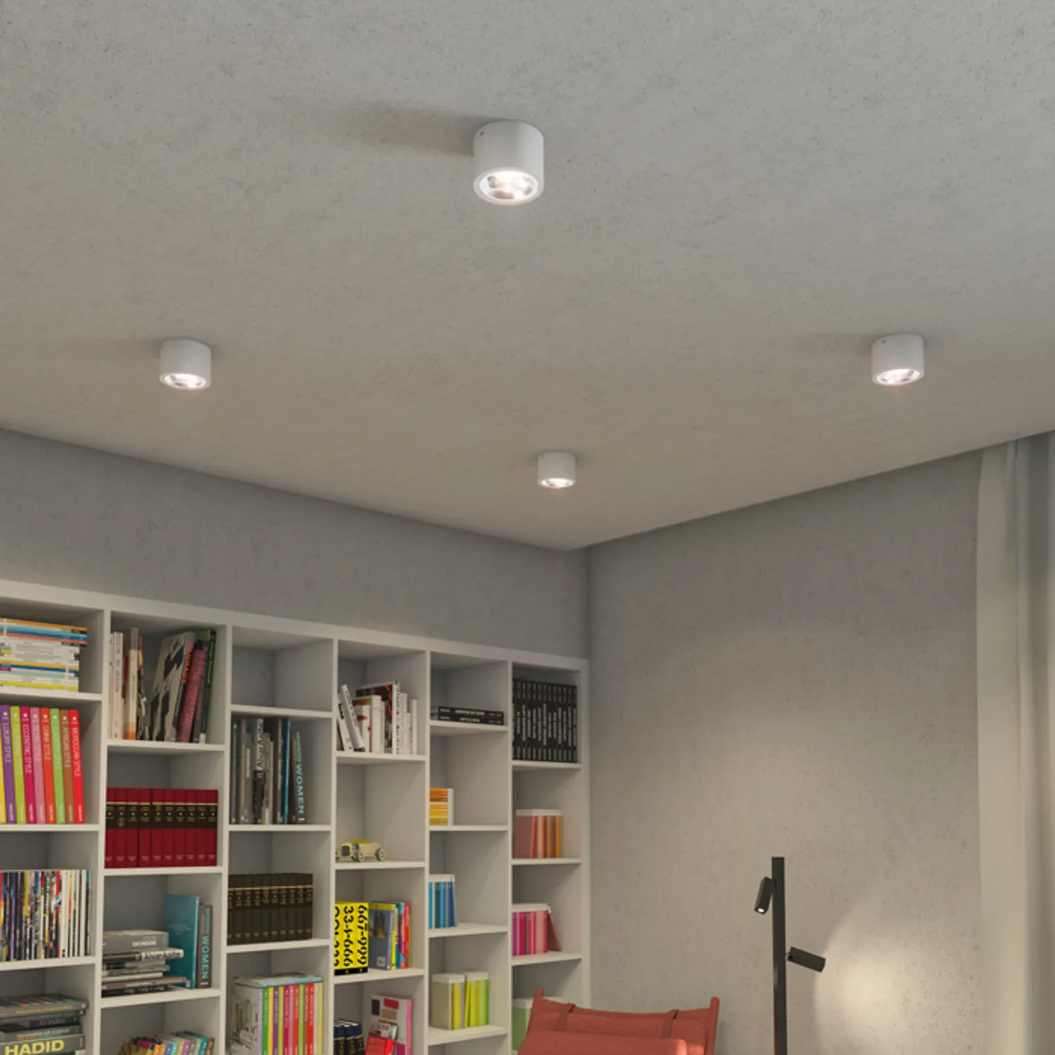 Rendl Light Studio Kelly LED plafoniera dimabila alba
