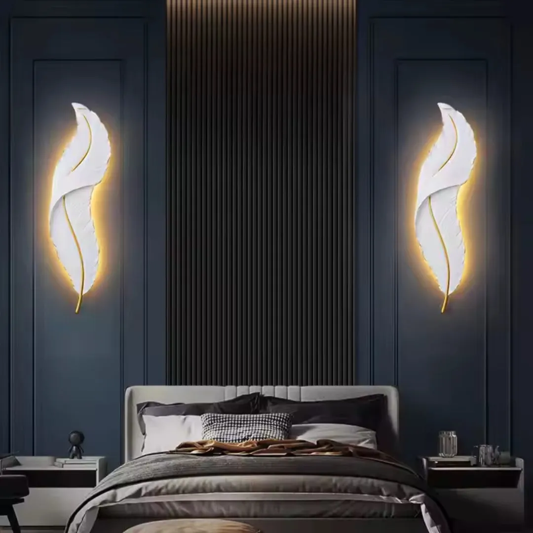 Alessandro Design Pena 63cm aplica perete LED 27W alba