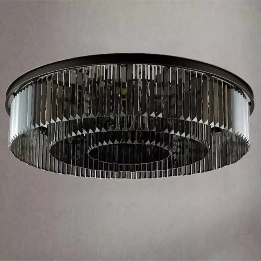 Alessandro Design Brady candelabru cristal gri Ø60cm 18xE14