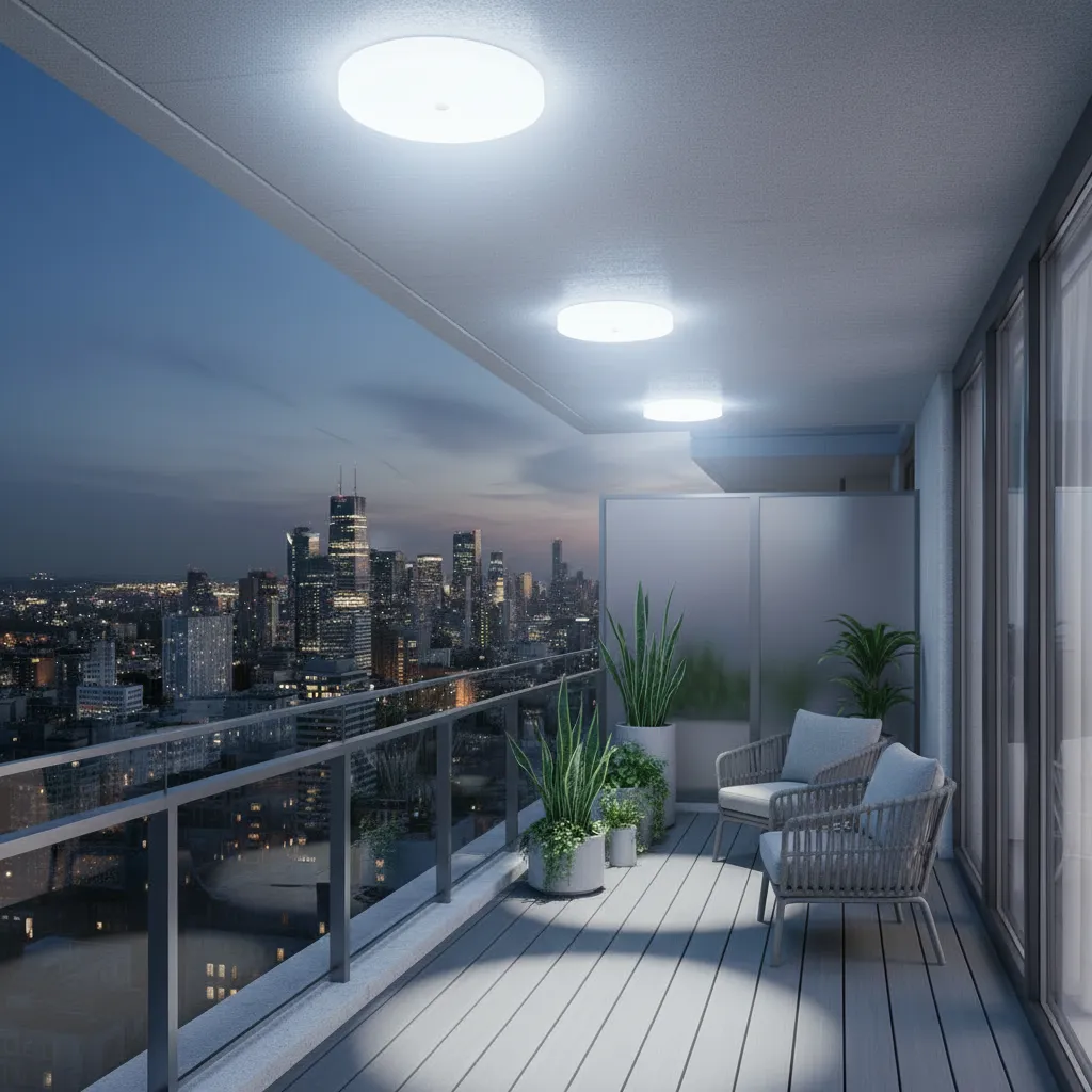 Alessandro Design PL8001 plafoniera LED 22cm alba lumina rece