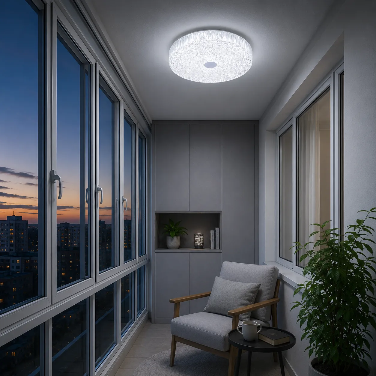Alessandro Design Aasiaat lustra LED alba 21W 26cm