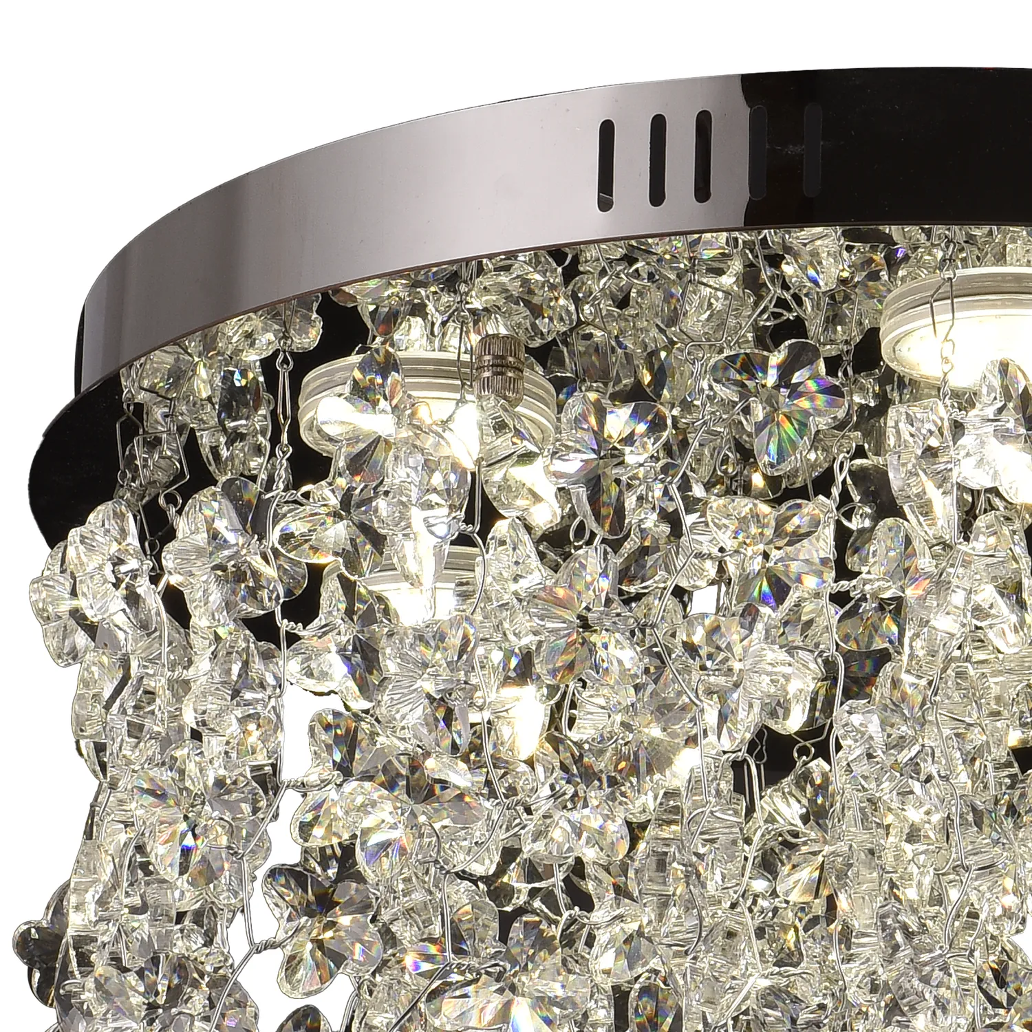 Alessandro Design LLC212/400BU candelabru cristal 22W crom