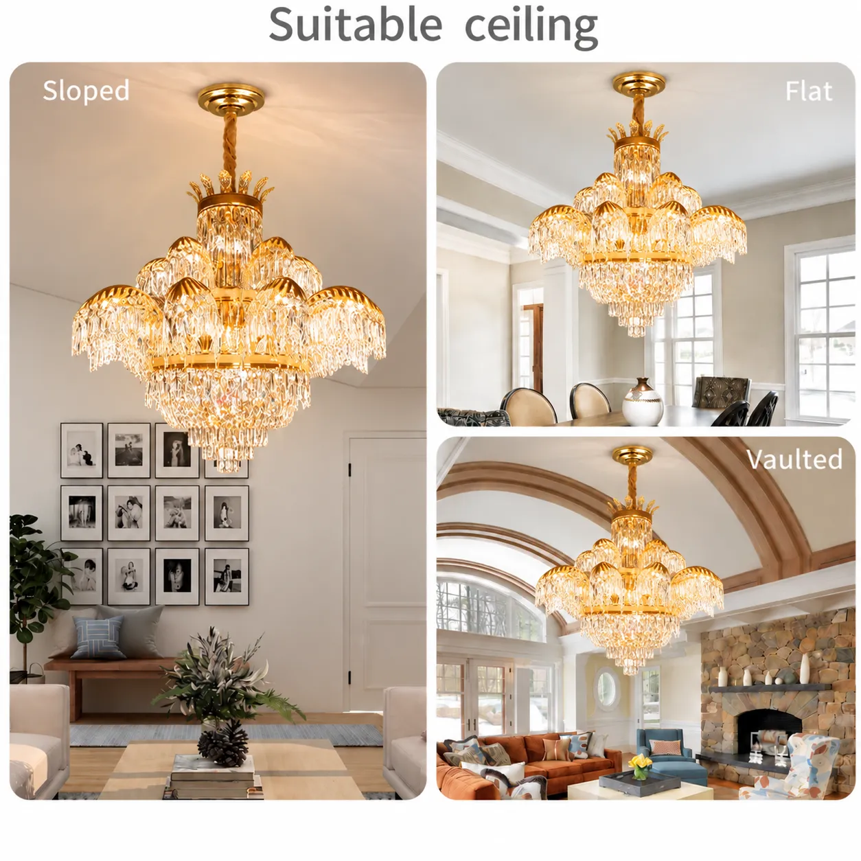 Alessandro Design PALACE Supremo 30xG9+11xE14 candelabru auriu