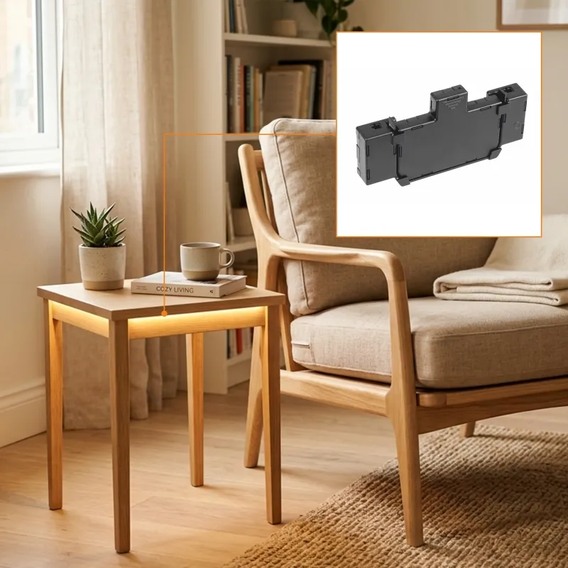 Furnika Furnibox T cutie distribuitor LED mobilier