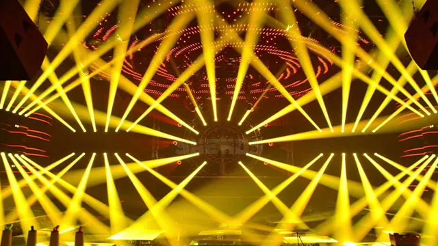 Shehds Beam 275W 10R moving head beam cu prisma dubla