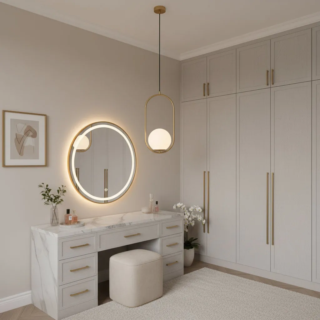Alessandro Design LOFT Gallery lustra cu bec E27 alb-aurie reglabila