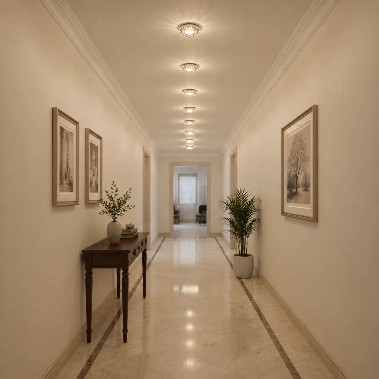 Spot LED Alessandro Design Orbita 5W rotund bronz antic lumina rece calda