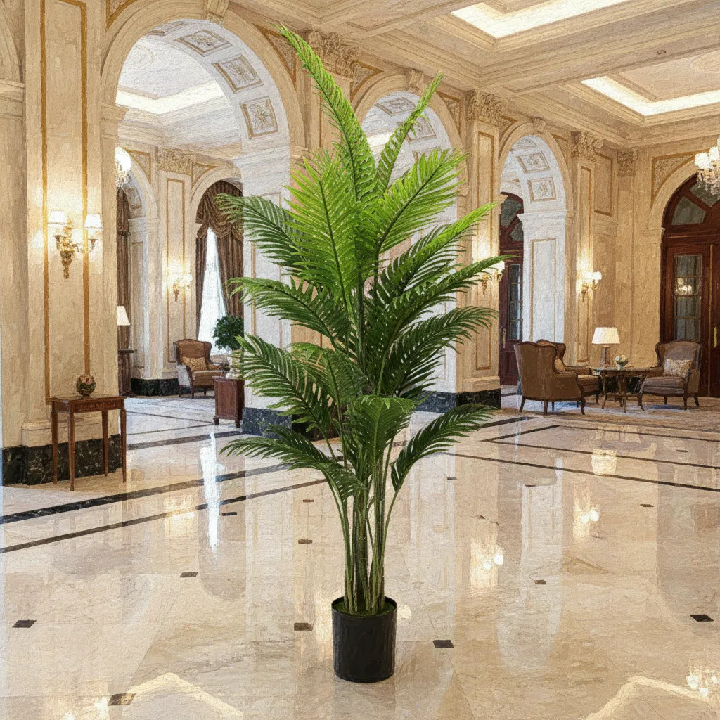 Alessandro Design Areca planta artificiala 190cm verde 25 frunze