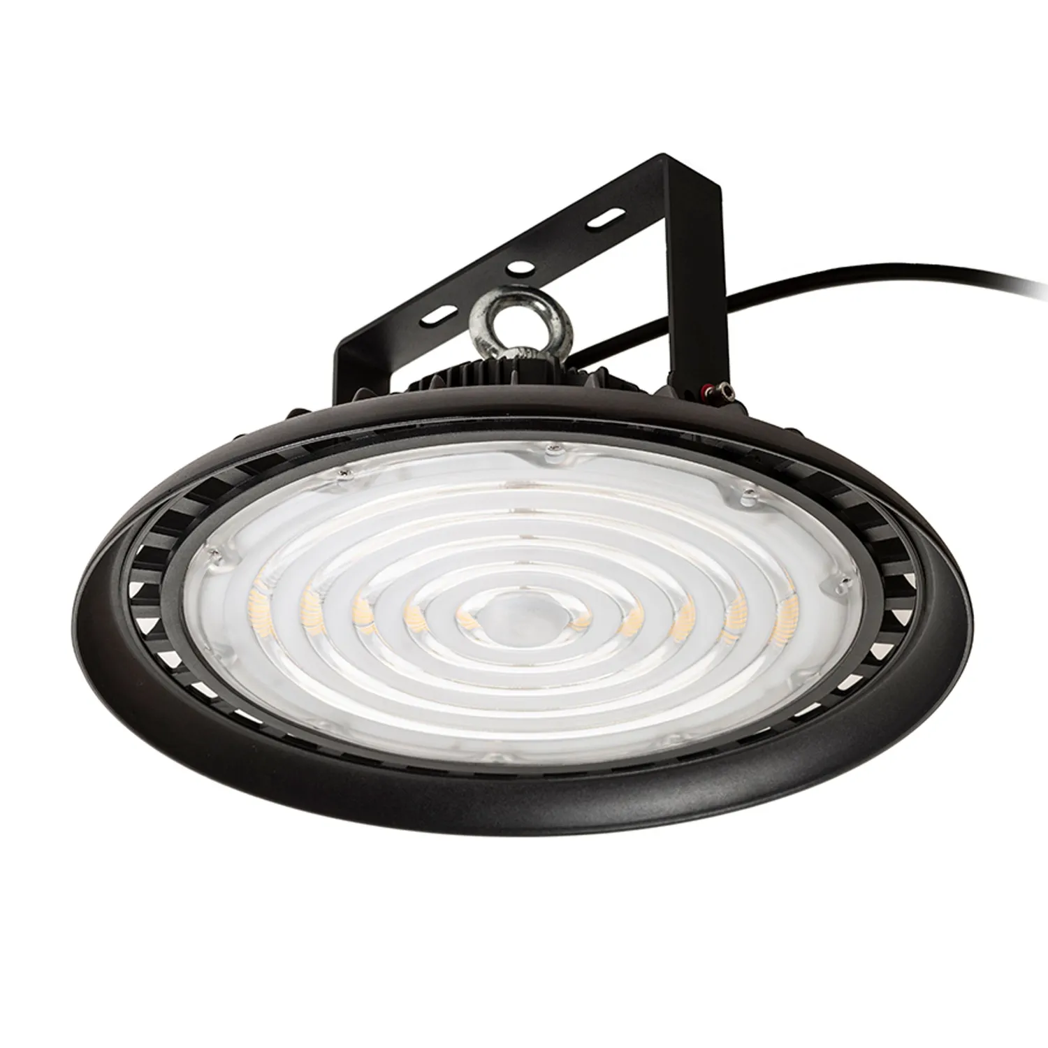Rendl Megalos Pro 35 pendul industrial LED negru High-Bay