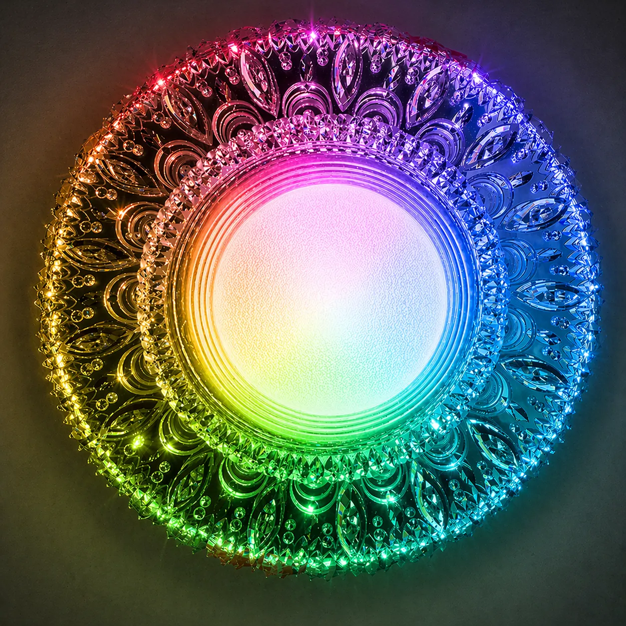 Alessandro Design Orbita spot LED rotund alb 5W RGB