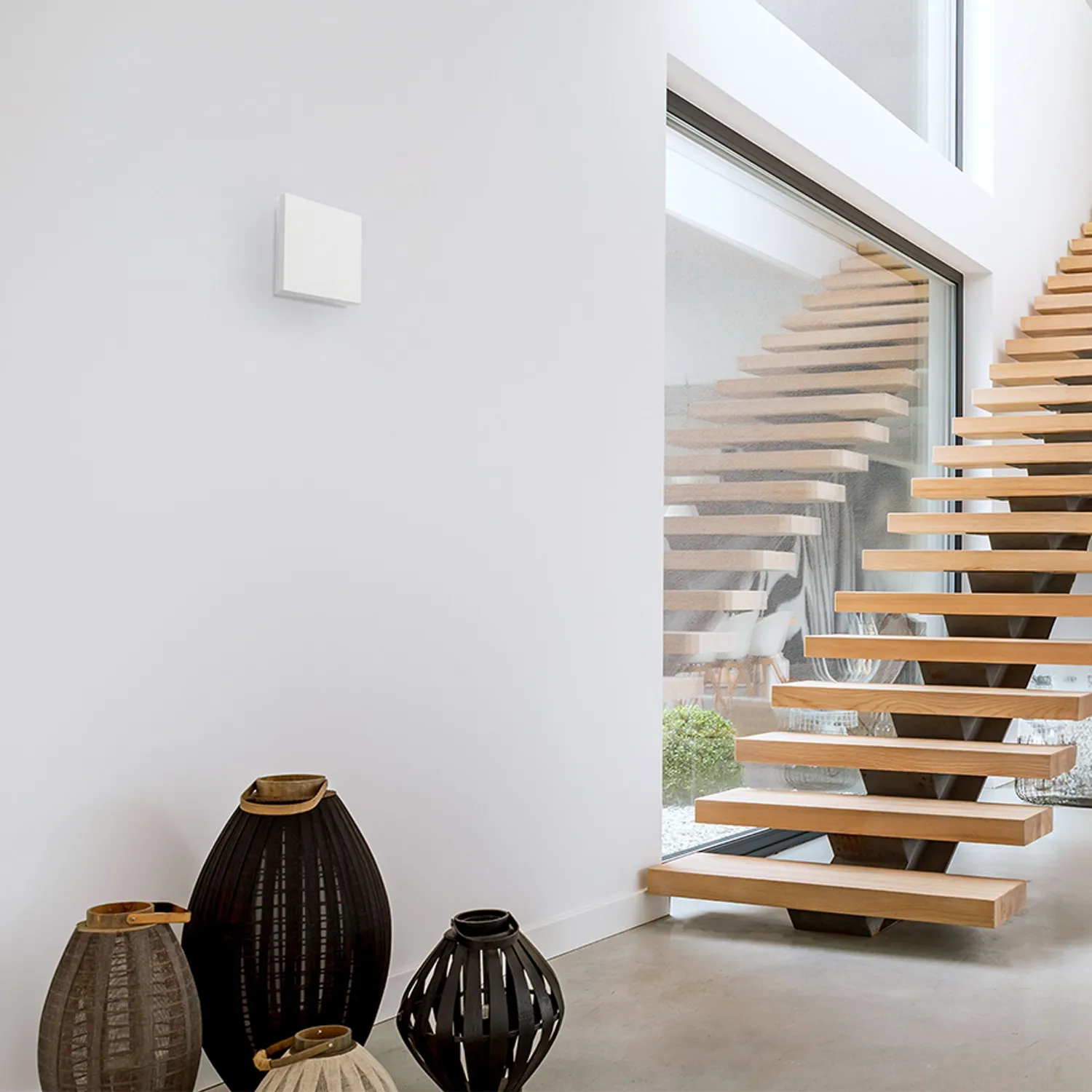 Rendl Athi aplica perete LED alb exterior