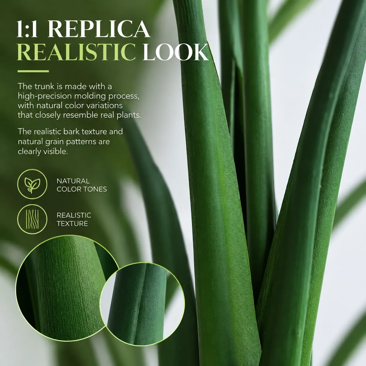 Alessandro Design Monstera planta artificiala verde 140cm