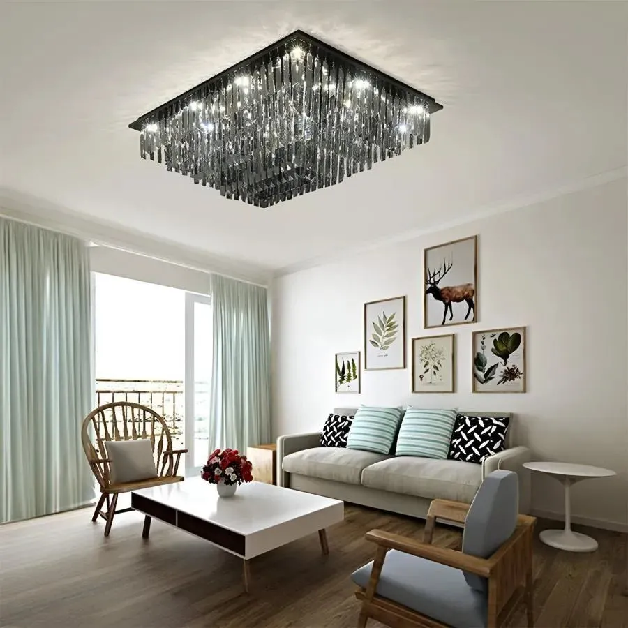 Alessandro Design Brady candelabru cristal 14xE14 gri
