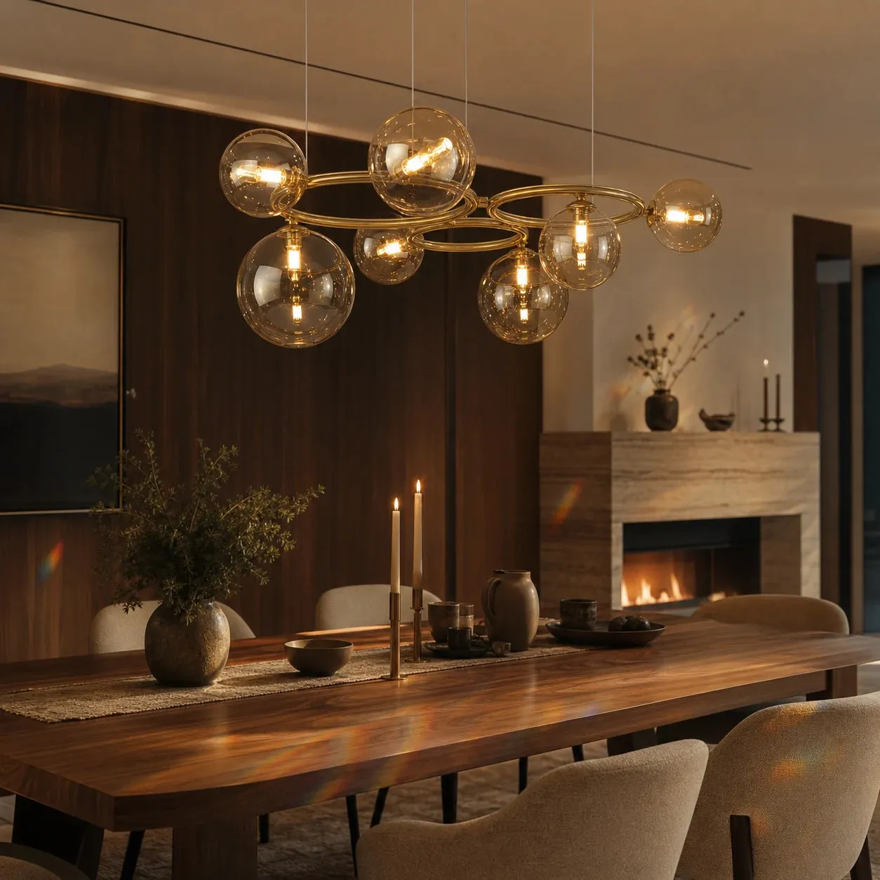 Alessandro Design Venere Luce lustra aurie 7xG9