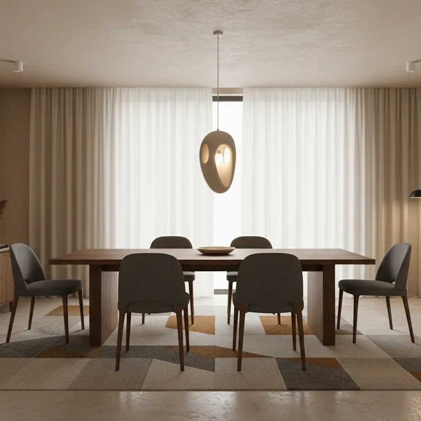 Alessandro Design Eon Eleganza lustra suspendata alba 49cm E27