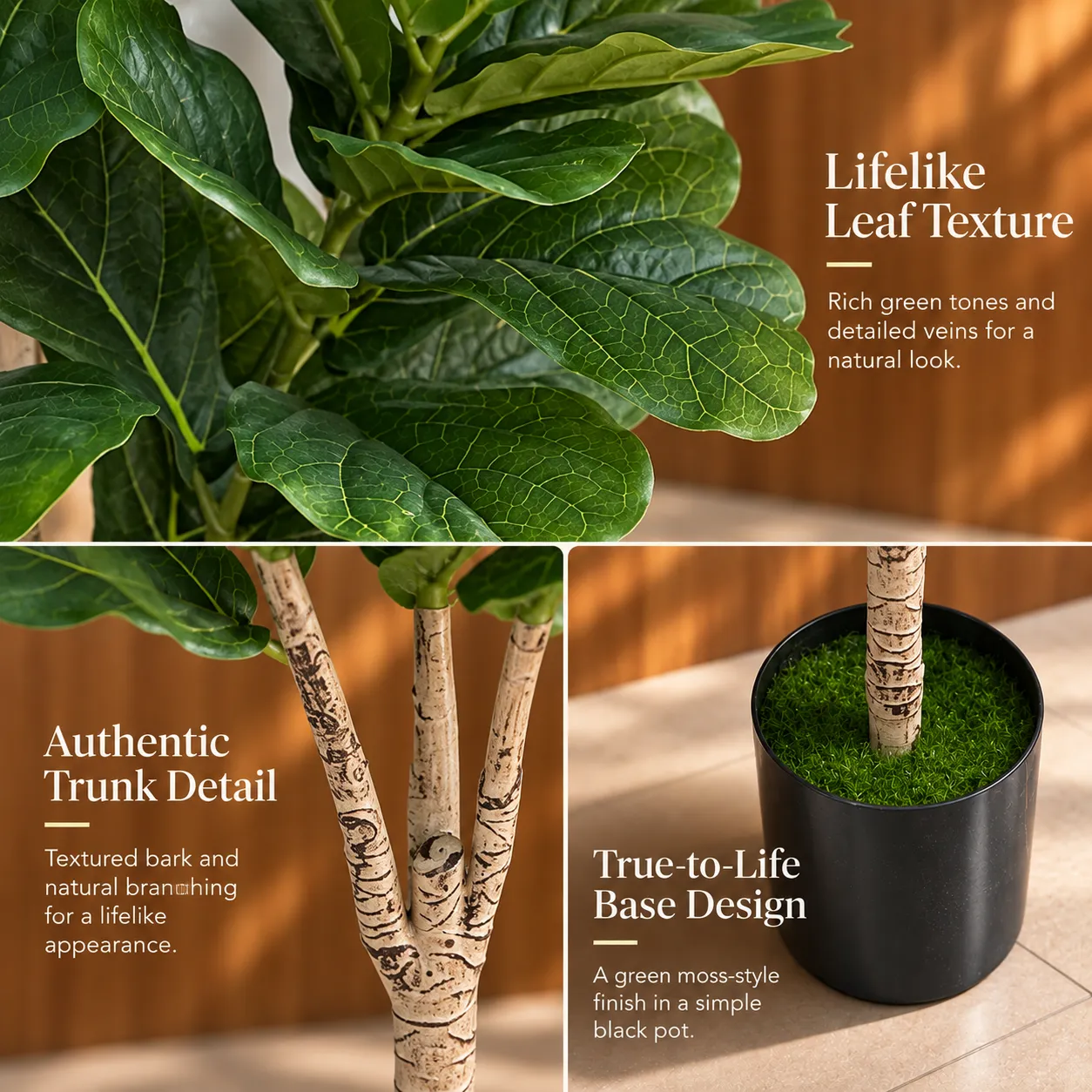 Alessandro Design ficus artificial verde 160cm cu ghiveci