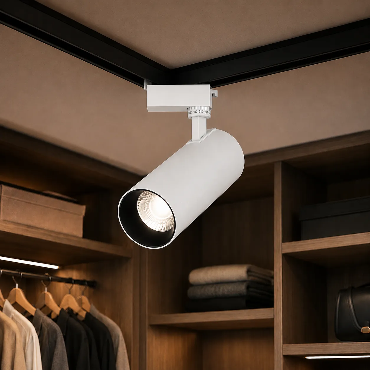 Alessandro Design proiector LED sina alb 19W 6000K