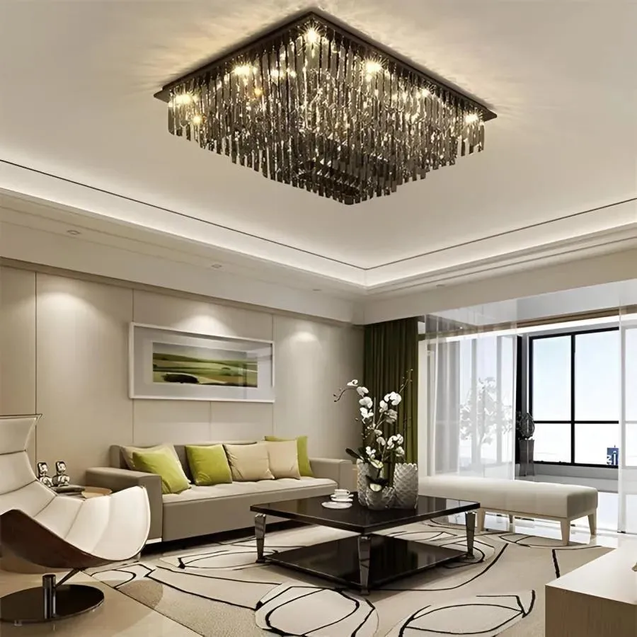 Alessandro Design Brady candelabru cristal 14xE14 gri