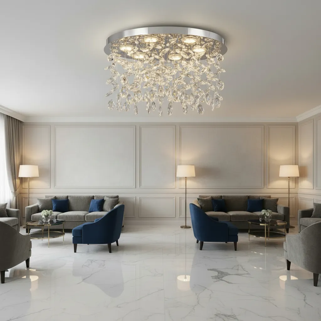 Alessandro Design LLC210/550CH candelabru LED crom 30W