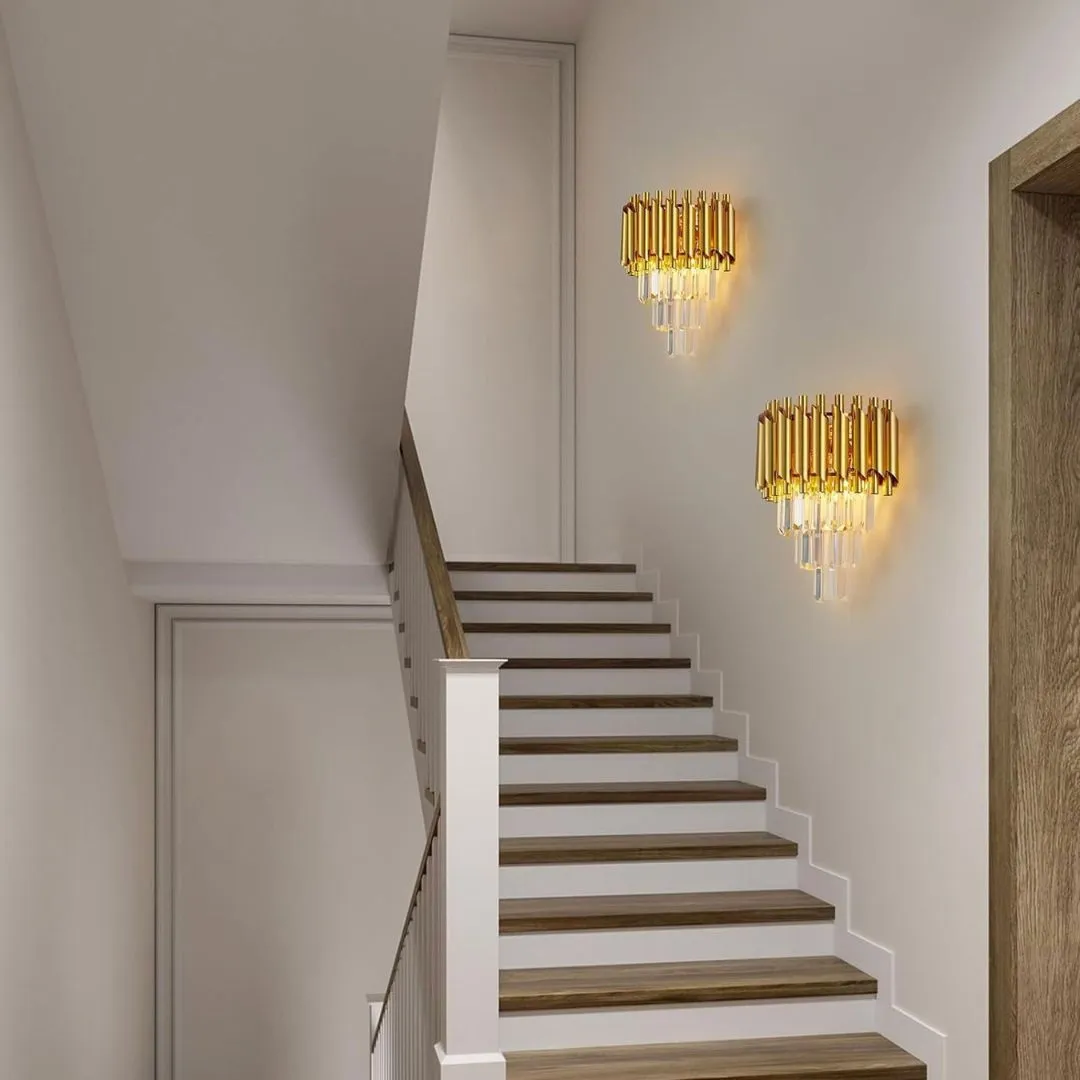 Alessandro Design Versailles Piccolo aplica cristal aurie 2xE14