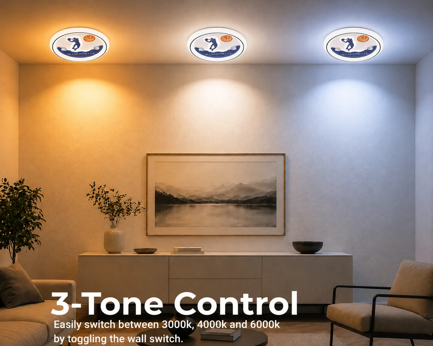Alessandro Design Constellation lustra LED 88W albastra D50cm