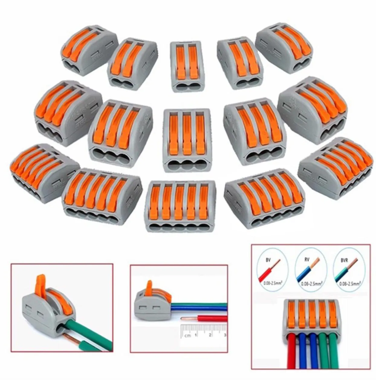 Alessandro Design Conector Electric Rapid 3 Poli 2.5mmp