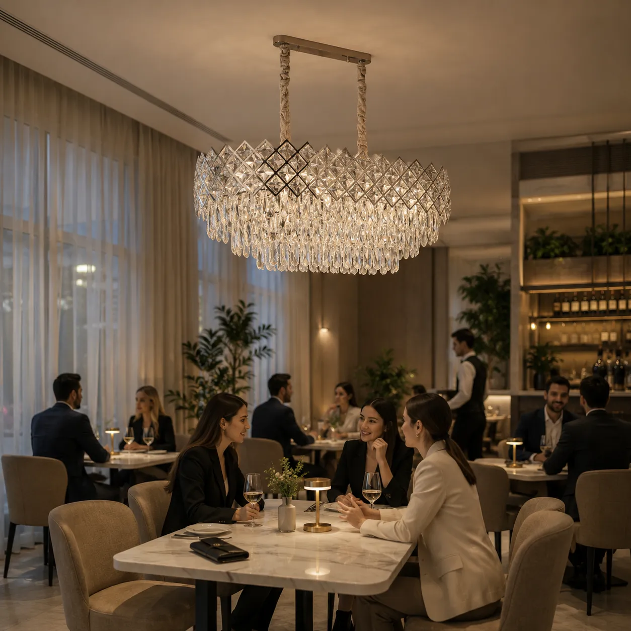 Alessandro Design Vectoria Supremo candelabru cristal 10xE14 crom