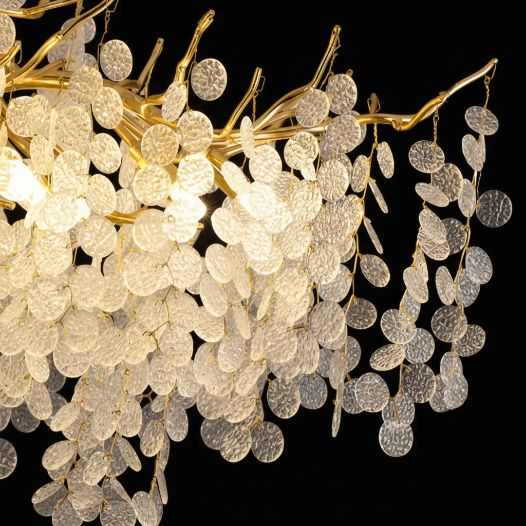 Alessandro Design Waltz Serenade lustra cristal aurie 6xG9 D40cm